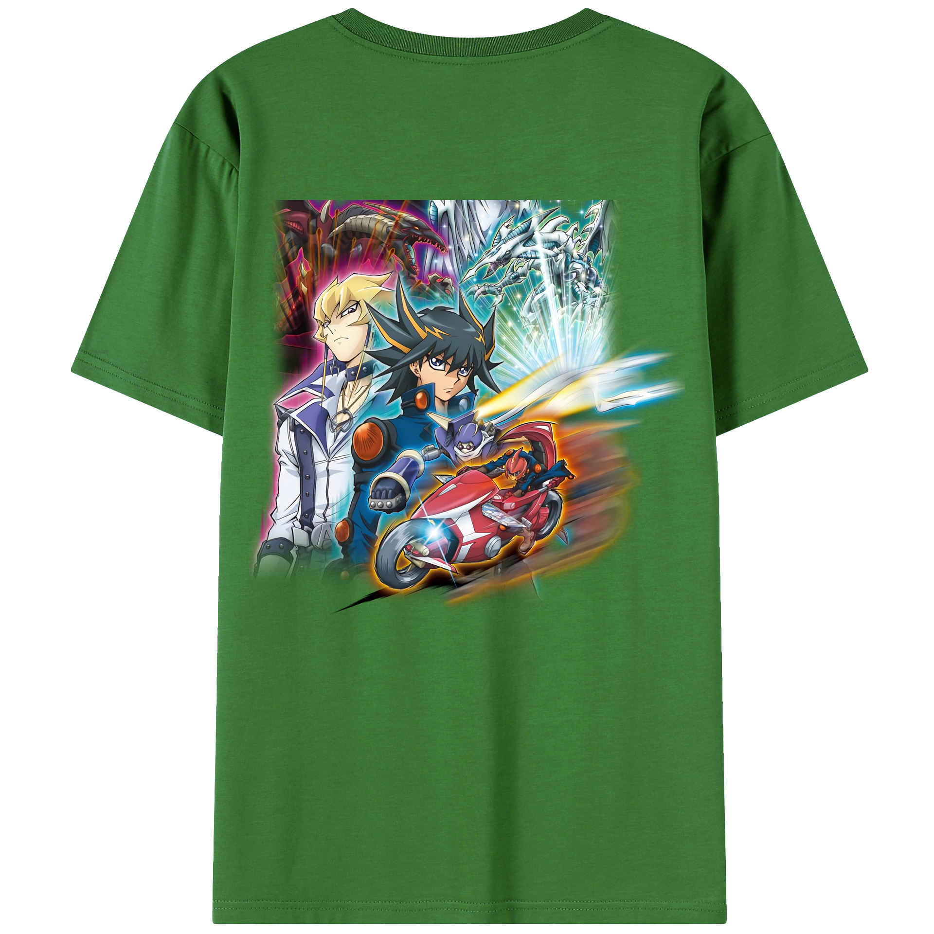 （画像用） 遊☆戯☆王 Yu-Gi-Oh! レディース半袖Tシャツ(バックプリント)